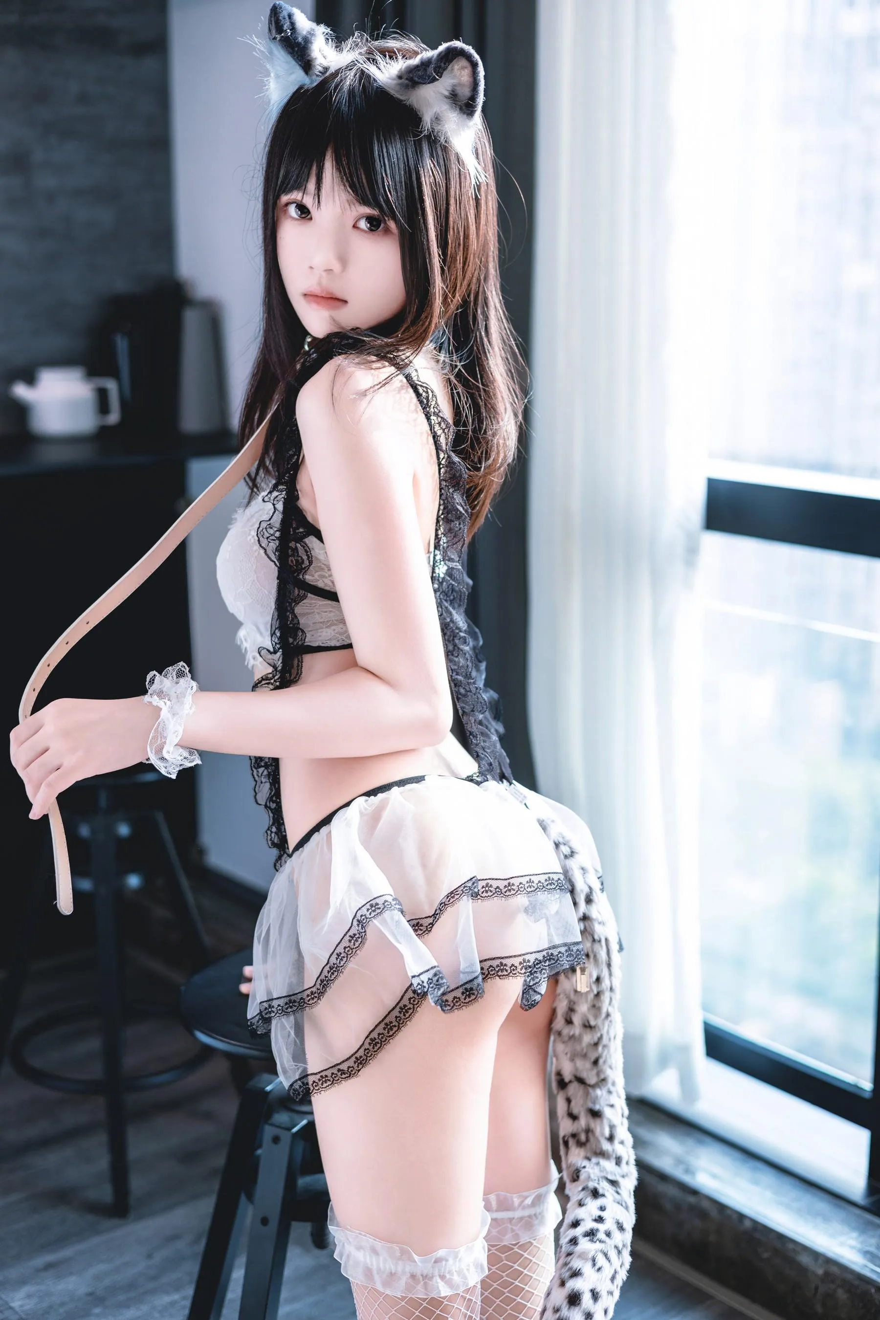 桜桃喵 – NO.163 拥豹 [69P]插图5